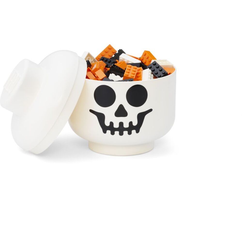 LEGO Small Stackable Storage Head, Skeleton COLLECTIBLES